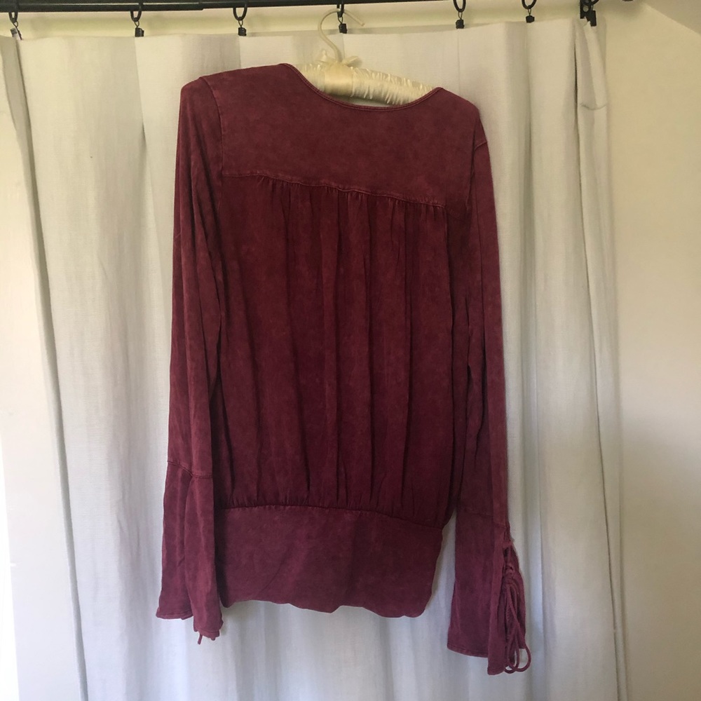 Open front blouse - Picture 3 of 3